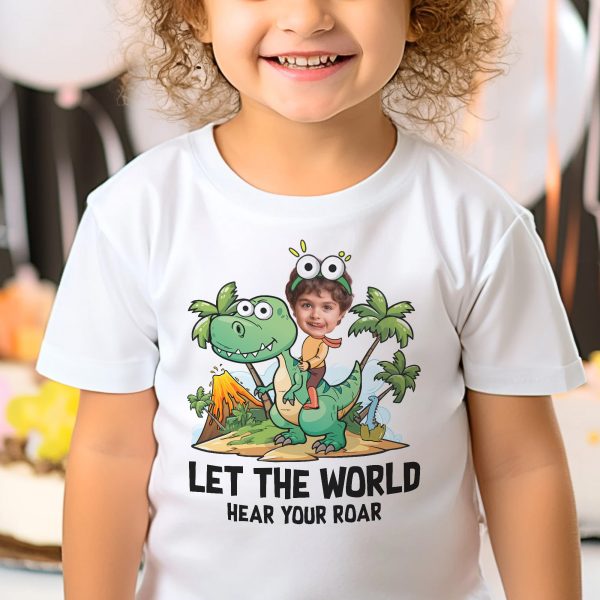 Let-The-World-Hear-Your-Roar-Cute-Dinosaur-Kid-Shirt-Personalized-Photo-Shirt2.jpg